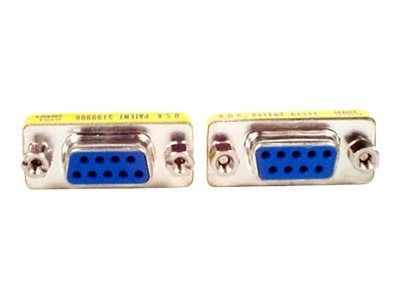 StarTech Slimline DB9 Serial Gender Changer - F/F - Serial gender changer - DB-9 (F) to DB-9 (F) - GC9SF - Seriell hann-hunnveksler - DB-9 (hunn) t...