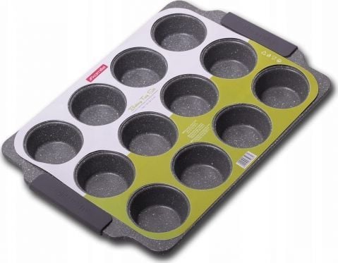 Kamille Steel bakeform for 12 muffins