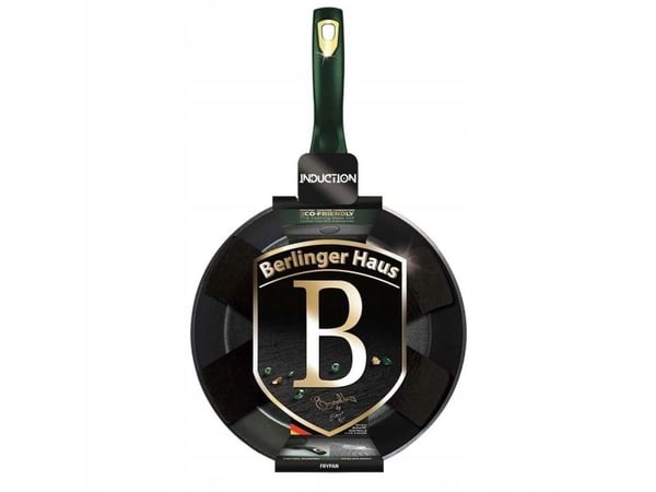 Berlinger Haus BH/6047, Rund, All-bruk panne, Grønn, Titan, Aluminium, 1,7 l