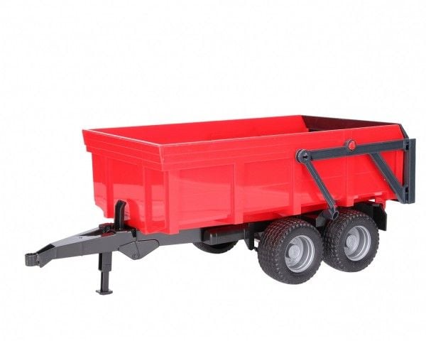 Bruder Tipping trailer red toy