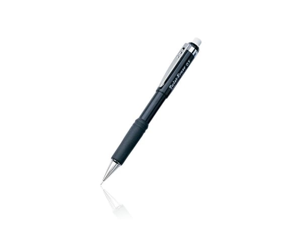 Pentel QE519A, Sort, Sort, 0,9 mm, 12 stykker, Latex