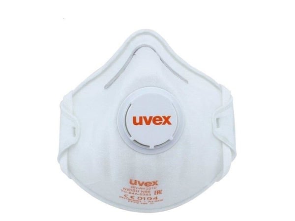 Uvex silv-Air classic 2210, Hvit, Monokromatisk, Unisex, Voksen, FFP2, 3 stykker