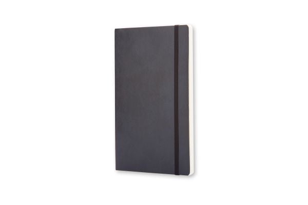 Moleskine Classic, Monokromatisk, Svart, 192 ark, Matt, Mykt omslag, Voksen