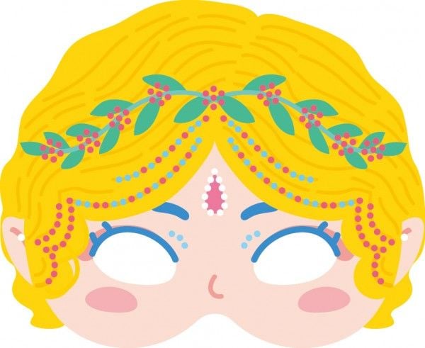 Russell Avenir Dekorativ maske - Prinsesser