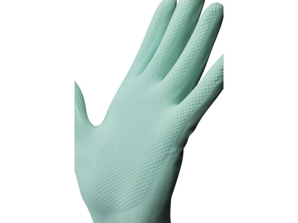 Vileda Extra Sensation, Husholdningshansker, Grønn, L, 1 stk, CE, WEEE, Bomull, Latex