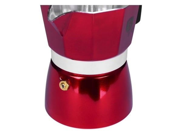 Berlinger Haus BH/6387, Mokabryggare, Burgundisk, Gjuten aluminium, 3 koppar, 1 styck
