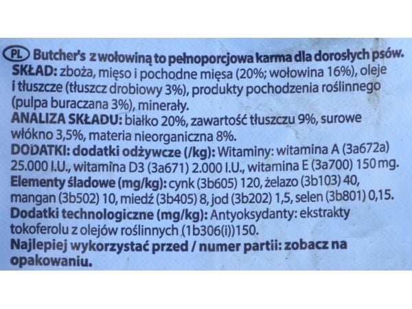 BUTCHER'S NATURAL&amp;HEALTHY Koiran kuivaruoka Pihvi 10 kg