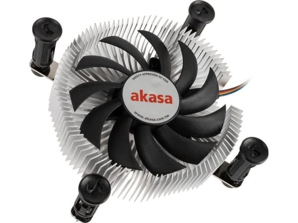 Akasa AK-CC6601EP01 - Prosessorkjøler - Mini-ITX - (for: LGA1700) - aluminium - 75 mm