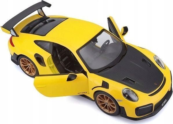 Maisto 31523, Modellsportbil, Monteringssats, 1:24, Porsche 911 Gt2 RS, Alla, Svart, Gul