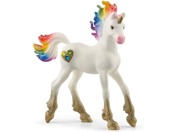 Schleich Rainbow Love enhjørningføl