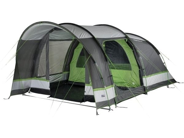 High Peak Brixen 5.0, Kuppeltelt, 5 person(er), Sort, Grønn, Grå