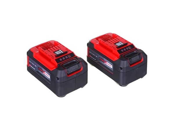 Einhell PXC-Twinpack, Batteri, Lithium-Ion (Li-Ion), 5,2 Ah, 18 V, Sort, Rød, Akrylonitril-butadien-styren (ABS)