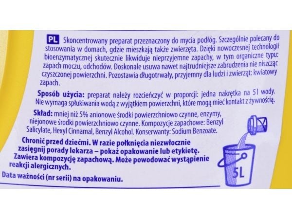 MR. SMELL FLOOR CLEANER 1l kukkainen