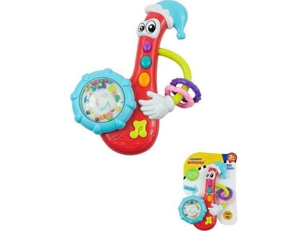 Musikalsk rangle - saksofon KP-0882