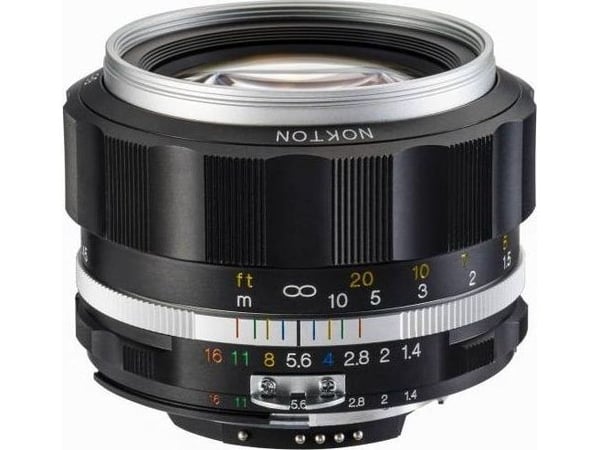 Voigtlander objektiv Voigtlander Nokton SL IIs 58mm f/1.4 objektiv for Nikon F - sølv