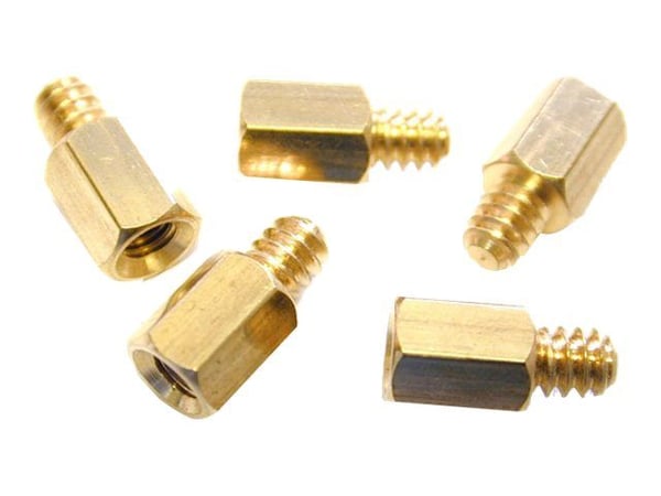StarTech.com Metal Jackscrew Standoffs #6-32 to M3, 55 g, 92 mm, 125 mm, 1 mm, 57 g