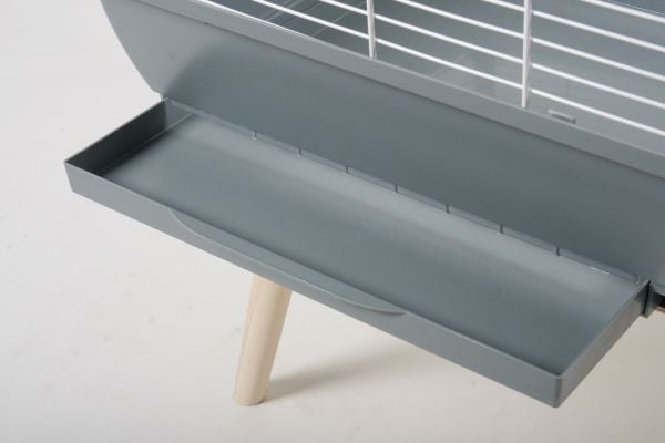 Zolux Neo Jili H80 Grey, bird cage, 78x81x48cm