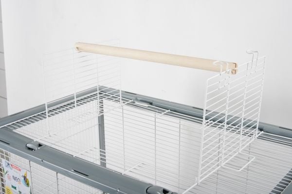 Zolux Neo Jili H80 Grey, bird cage, 78x81x48cm