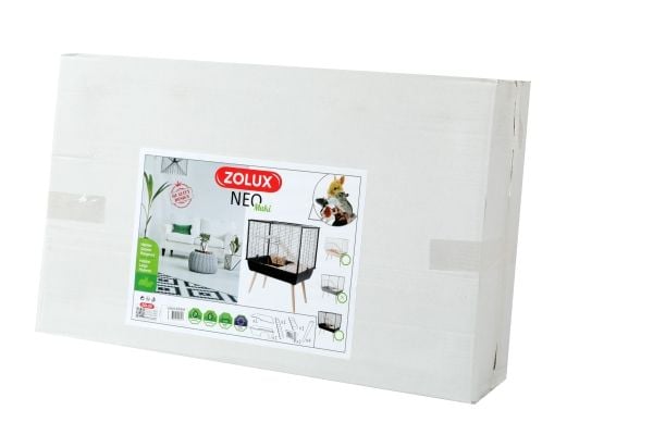 Zolux Klättring svart Neo Muki stor för gnagare H58