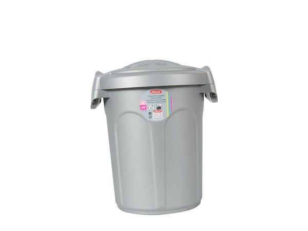 STEFANPLAST Food container Jerry 8 l 24x27x31 cm, gray color