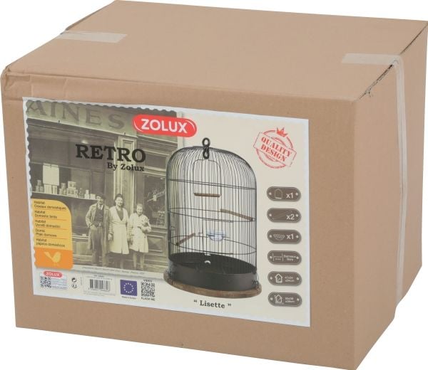 RETRO BUR LISETTE FUGL DIAM35