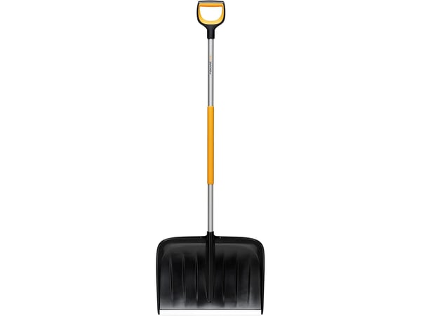 Fiskars 1057178, Snøskuffe, Metall, Sort, Oransje, Ergonomisk, 54,3 cm, 1,57 kg