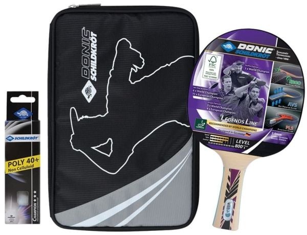 Blomsterpotter Bordtennisracket DONIC Legends 800 - 3in1