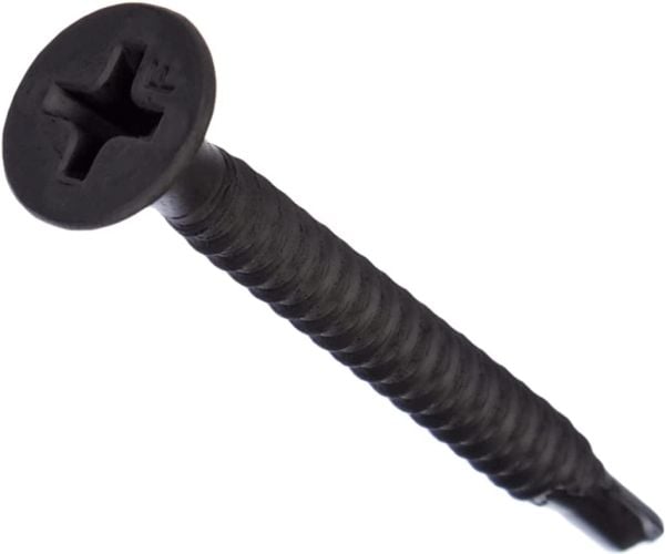 Fischer 665071, Skruv, Metall, Gipsvägg, Träfiberskiva, Metall, Gipsskivor, Trä, PH (Phillips), PH2, Svart