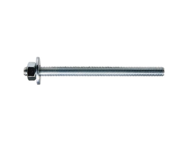 Fischer FIS A, M10, Stål, Fullt gjenget stang, 150 mm, 10 stykker