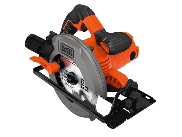 BLACK+DECKER CS1550-QS - Cirkelsåg - 1500 W - 190 mm