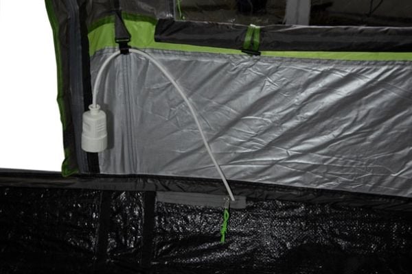 High Peak Bozen 5.0, Camping, Tunell Telt, 5 person(er), Bakkdekke, Grønn, Grå