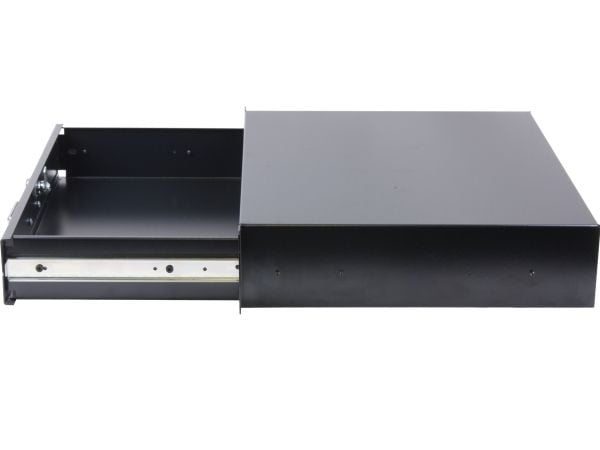 Rockstable RS19-DR02, Vetolaatikkoyksikkö, Musta, Terästä, 2U, Ovaali, 48,3 cm (19")