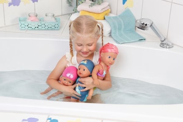 BABY born Little Sister Mermaid, Vauvanukke, Naaras, 3 vuosi/vuosia, Tyttö, 460 mm, 760 g