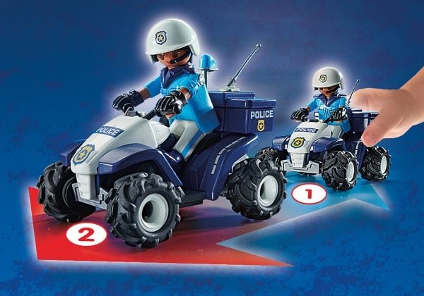 Playmobil City Action 71092, Politi, 4 år, Flerfarget, Plast