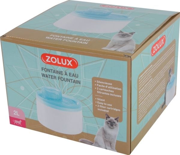 Zolux kattefontene drikkefontene 2L