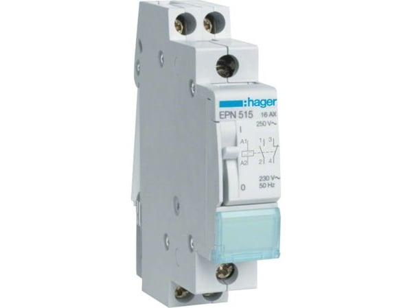 Kiprelæ 16A 1 Slutte+1 Bryde 230V