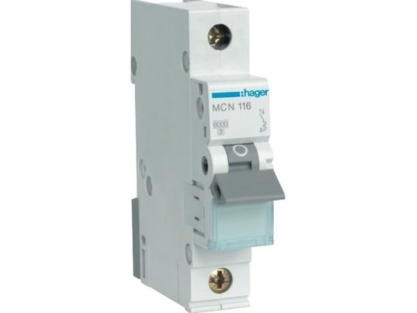 Hager MCN116E, 230 - 400 V