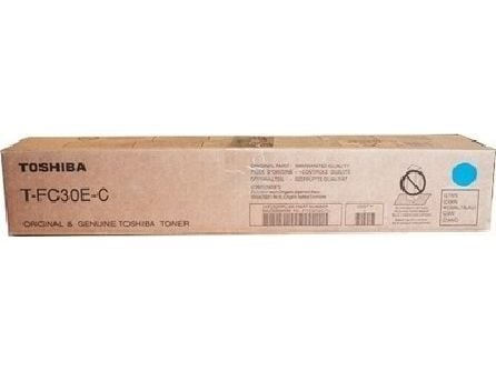 Toshiba TFC30EC - Cyan - original - tonerkassett - för e-STUDIO 2050C, 2051C, 2550C, 2551C