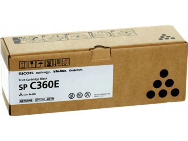 Ricoh 408188, 2500 sivua, Musta, 1 kpl