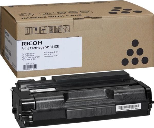 Ricoh 821242, 6400 sivua, Musta, 1 kpl