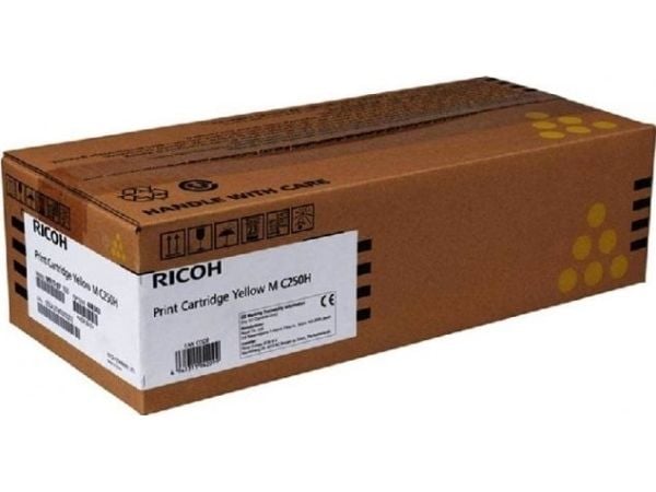 Ricoh M C250E - Gul - original - tonerpatron - for Ricoh M C250FW, P C301W