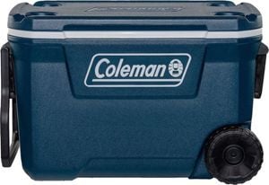 Coleman 62QT Xtreme, Blå, High-Density Polyethylene (HDPE), Polyuretan (PU), 2 hjul, Plast, Sort