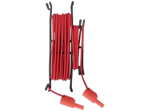 Metrel A 1527 Turvatestausjohto Banaanipistoke 4 mm Banaanipistoke 4 mm 5 m Punainen 1 kpl 1 kpl