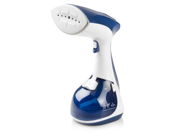 Domo DO7057S, Handhållen klädångare, 0,22 l, 0,42 min, Blå, Vit, 40 g/min, Keramiska
