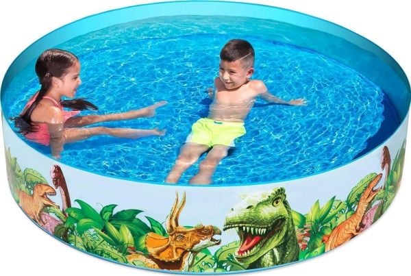 Bestway uppblåsbar pool Dino 183 cm (55022)