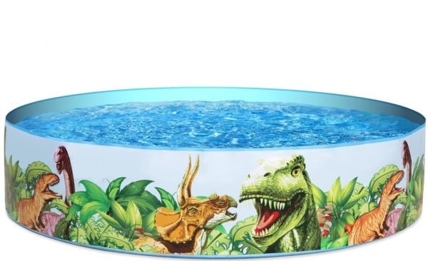 Bestway uppblåsbar pool Dino 183 cm (55022)