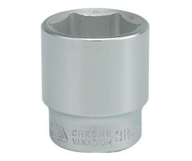 Yato YT-1317, Stikkontakt, 3/4", Metrisk, 1 hoder, 38 mm, Kromvanadiumstål