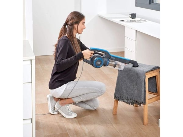 BLACK+DECKER BXVMS600E - Støvsuger - pinne/håndholdt (2-i-1) - uten pose - 600 W