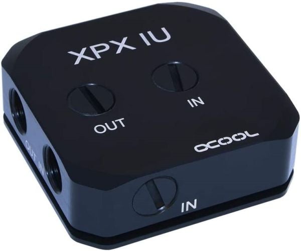 Alphacool 12961, Vannblokk, Acetal, Sort, LGA 1150 (kontakt H3), LGA 1151 (kontakt H4), LGA 1155 (Socket H2), LGA 1156 (Socket H), LGA 1200..., 65 ...