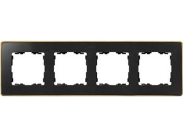 Simon 8201640-242, Gold, Plastic, Simon 82, IP20, CE, 5 - 40 °C